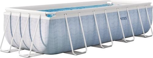 Produktbild Intex Chevron Prisma Pool 400x200x100 cm, mit Pumpe (400 x 200 x 100 cm)
