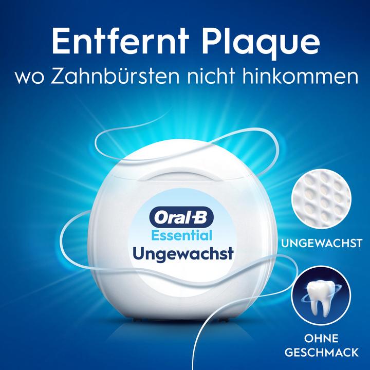 Immagine prodotto Oral-B Essential Floss ungewachst 50m Zahnseide 50 m (50 m)