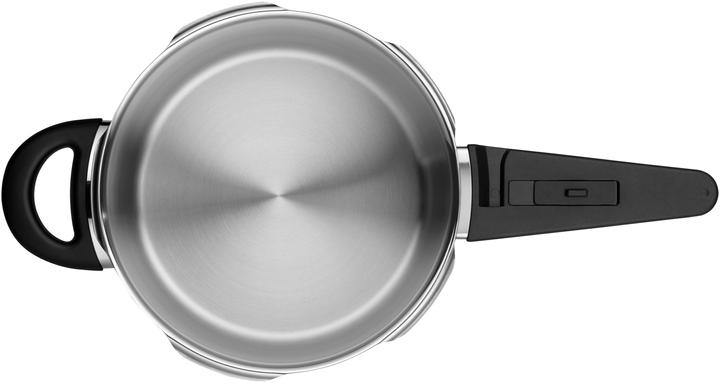 Produktbild WMF Dampfkochtopf Schnellkochtopf 2,5l Perfect Induktion Edelstahl 18/10 (18 cm, Dampfkochtopf, Edelstahl)