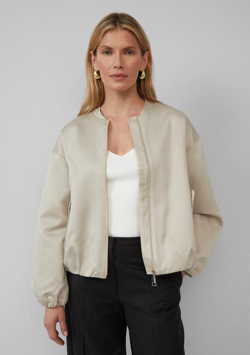 Immagine prodotto S.Oliver Outdoor-Jacke Satinierter Oversize-Blouson mit elastischem Saum (40)