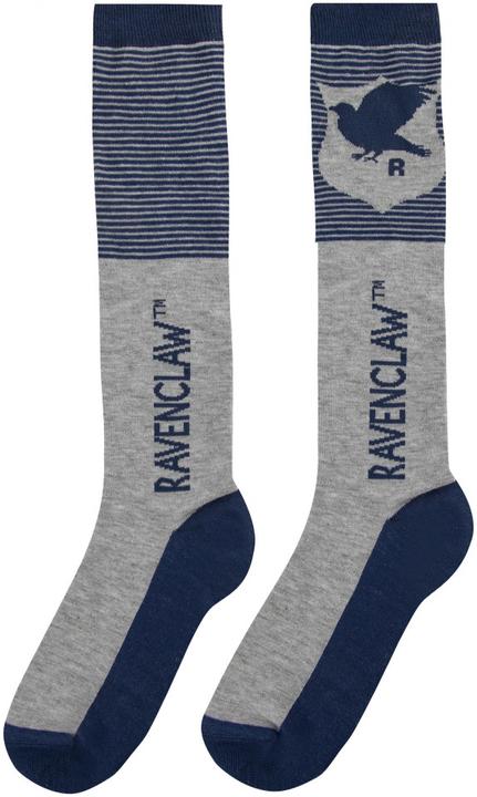 Immagine prodotto Cinereplicas Set di 3 calzini Ravenclaw al ginocchio - Harry Potter CR1643 (confezione da 3, 35 - 40)