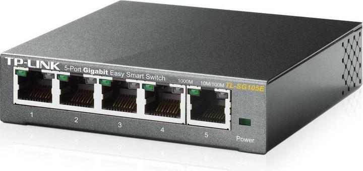 Produktbild TP-Link Switch Omada Easy Smart 5 x 1G Ports TL-SG105E 5 Port (5 Ports)