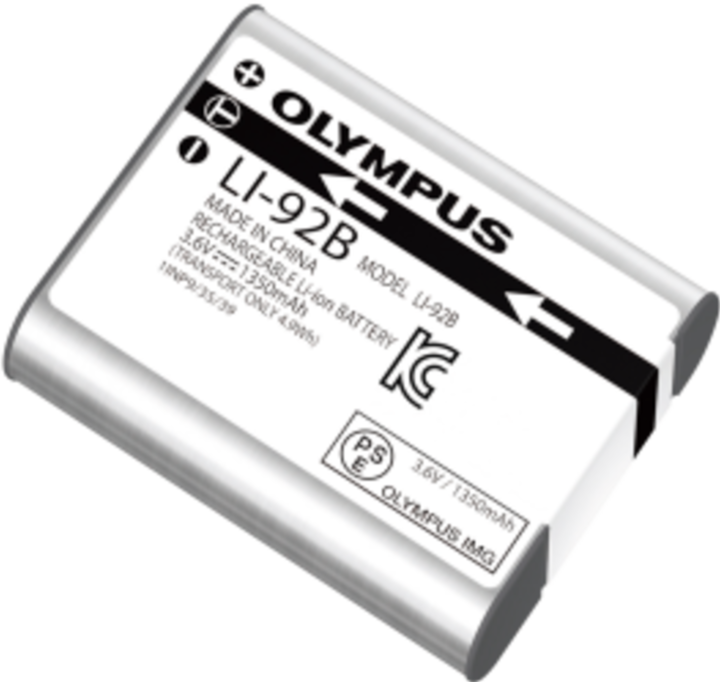 Actual product image Olympus LI-92B Lithium Ion (Rechargeable battery)