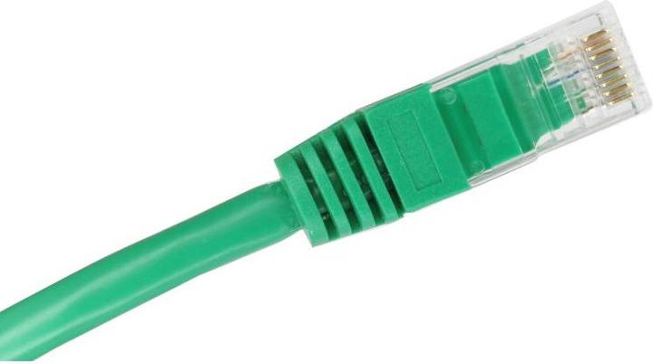Produktbild Alantec AVIZIO KKU6ZIE0.5 Netzwerkkabel Grün 0 5 m Cat6 U/UTP (UTP) (U/UTP, CAT6, 0.50 m)