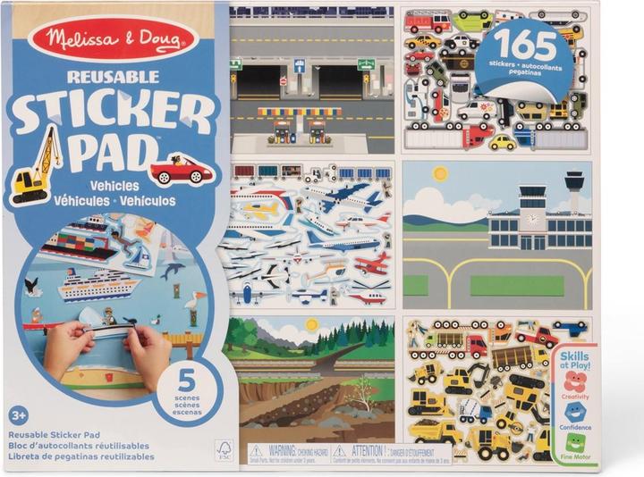 Produktbild Spin Master Wiederbenutzb. Stickerblock ass.