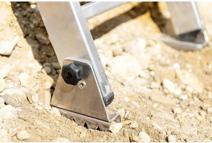 Actual product image Munk Günzburger Steps Construction Pit Ladder Insertion Part with 2 Steps (Scaffolding, 80 cm)