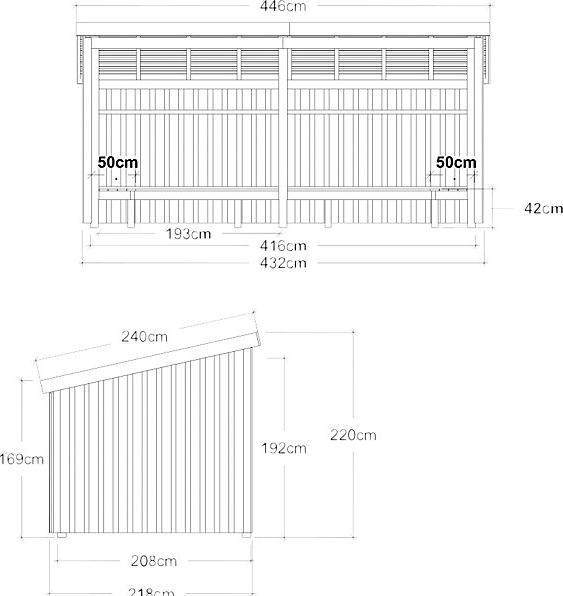 Image du produit kaiserkraft Cabane à barbecue Nordic