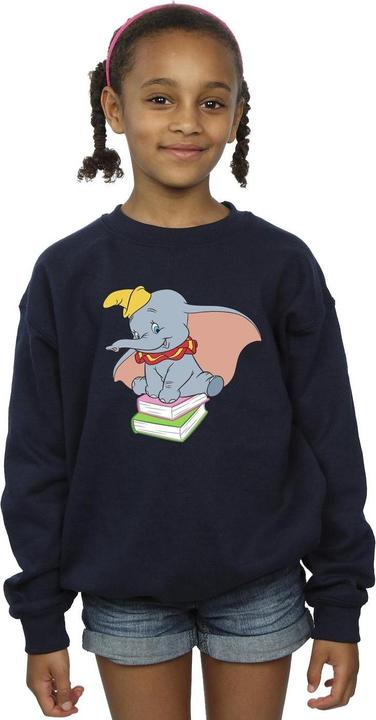 Produktbild Disney Dumbo Sitting On Books Sweatshirt Mädchen (152, 158)