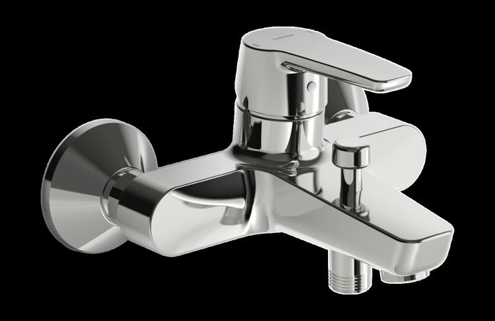 Hansa Armaturen GmbH Hansapolo miscelatore a leva per vasca nuovo montaggio a parete cromato