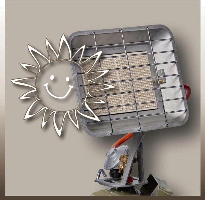 Actual product image Einhell GS 4400 gas radiant heater (4400 W)
