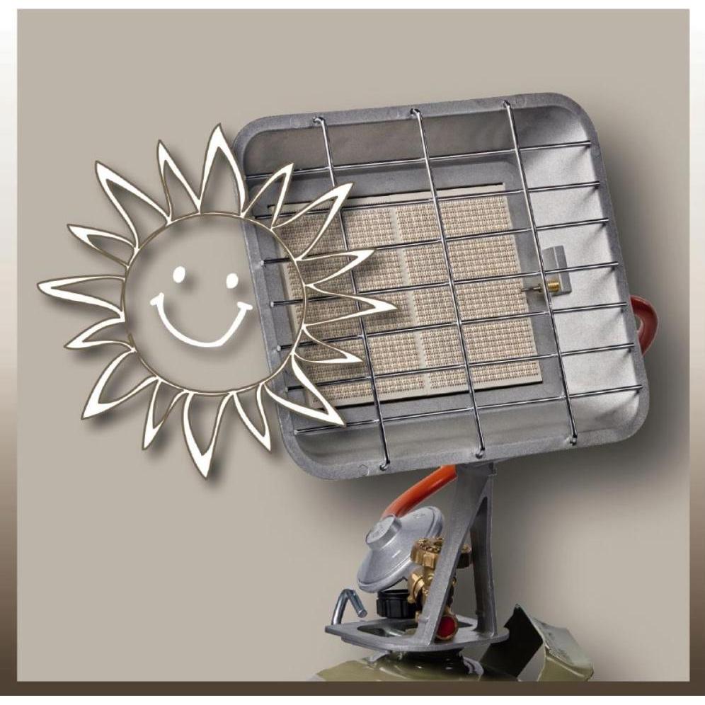 Thumbnail - Einhell GS 4400 Gasheizstrahler, Heizstrahler, Silber