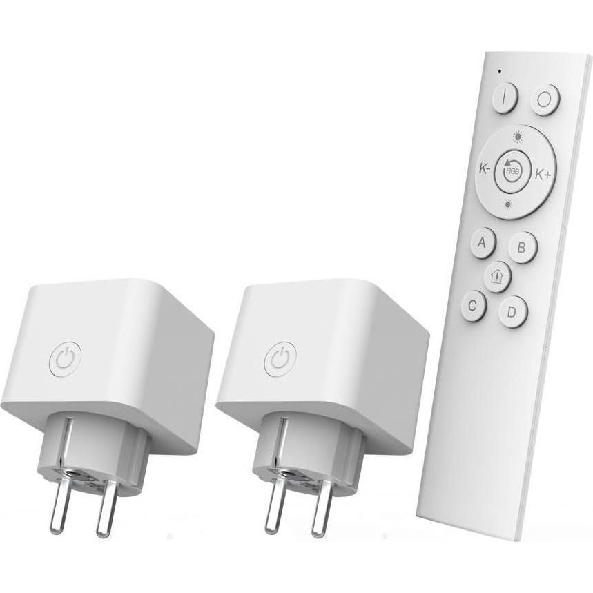 Trust, Spina intelligente, Smart WiFi gniazdko - SET - STARTER PACK - 2x gniazdko a pilot