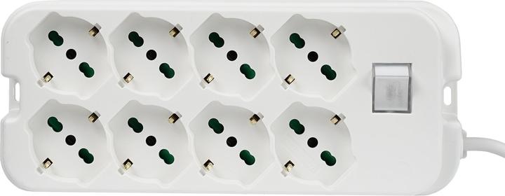 Image du produit Fanton 47440 rallonges et multiples de rallonges 1.5 m 8 prise(s) AC Intérieur Blanc (1.50 m)