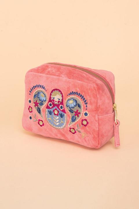 Produktbild Powder Velvet Make-up Bag Rosa