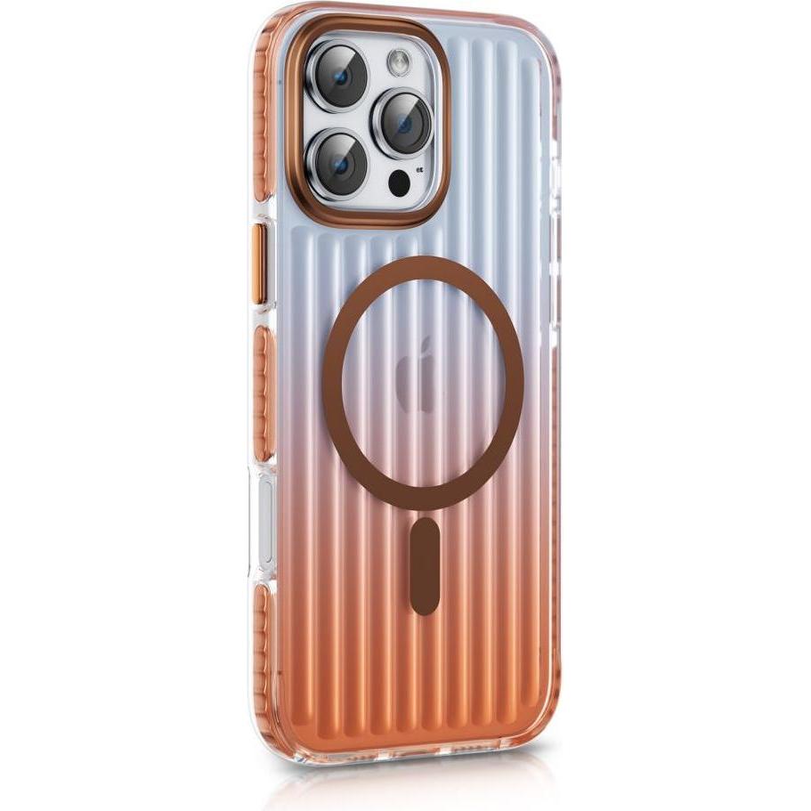 Evelatus Back panel cover Apple iPhone 16 EchoWave Vivid MagSafe Pink (Apple iPhone 16), Cover smartphone, Pink