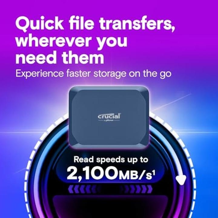 Immagine prodotto Crucial SSD Portatile X10 (8 TB)