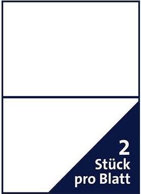 Produktbild Soennecken Etikett 5754 210x148mm weiss 200 St./Pack.
