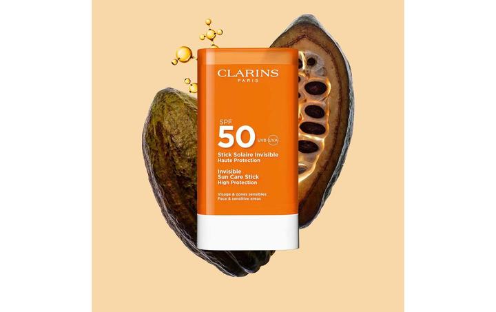 Actual product image Clarins Stick Solaire Invisible (Sun stick, SPF 50, 17 g)