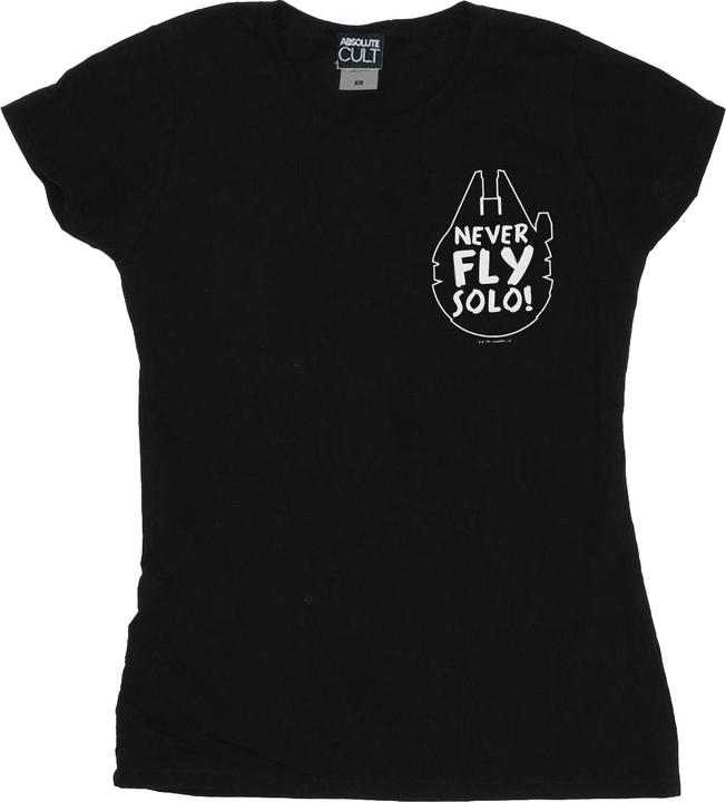 Produktbild Star Wars Never Fly Solo TShirt (S)