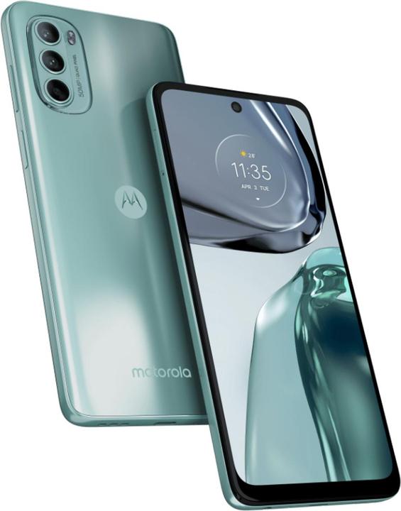 Produktbild Motorola Moto G62 (128 GB, Blau, 6.50", Hybrid Dual SIM, 5G)
