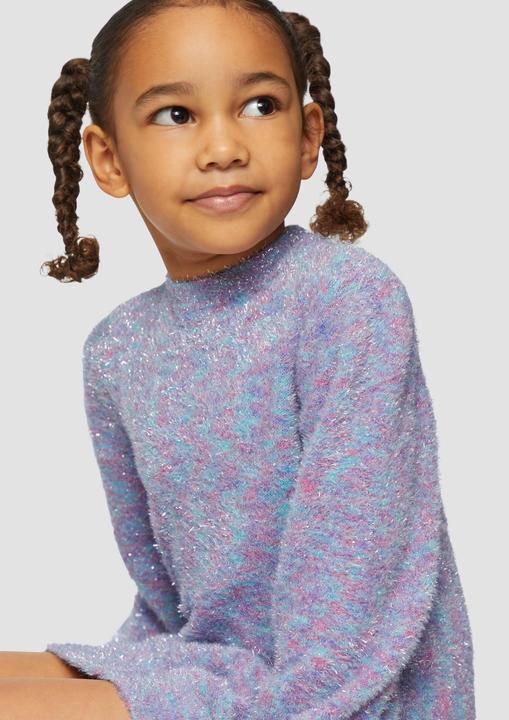 Immagine prodotto S.Oliver Kleid Flauschiges Strickkleid aus Effekt-Garn mit Glitzer (110)