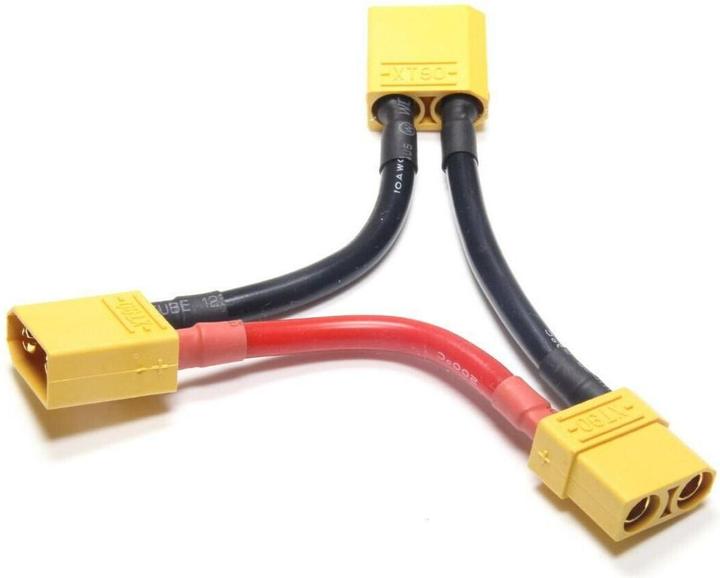 Actual product image EP Adapter cable XT90 series connection