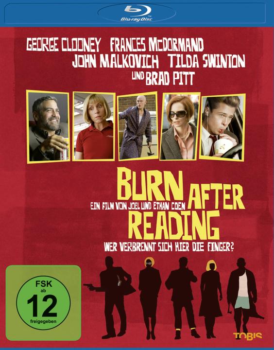 Burn After Reading Wer verbrennt sich hier die Finger? (Blu-ray, 2008, Deutsch, Englisch)