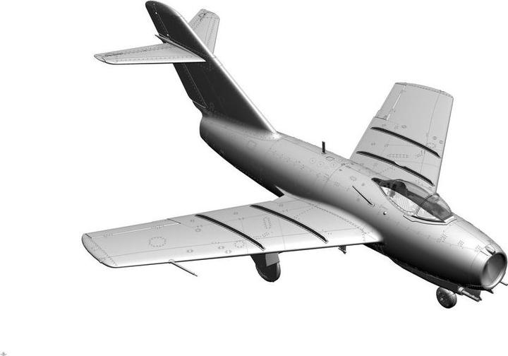 Actual product image Bronco MiG-15 to Fagot-B