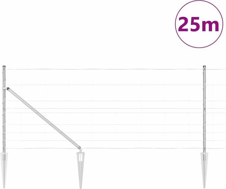 Produktbild vidaXL Outdoor-Zaunpfosten