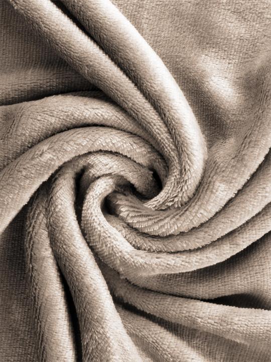 Produktbild Aspero 2 Kissenbezüge „Vora“ Taupe (60 x 60 cm)