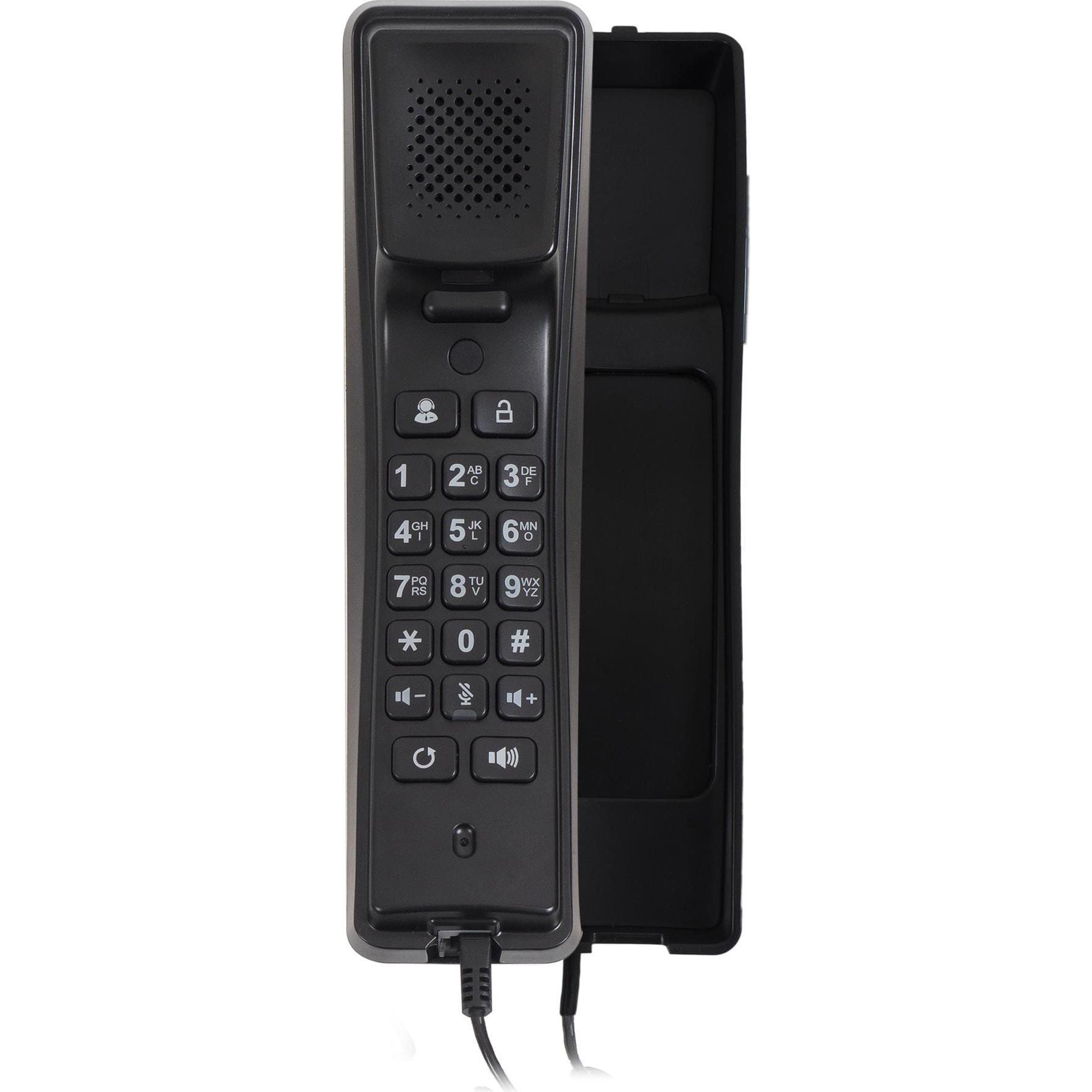 2N, Klingel + Türsprechanlage, Innensprechstelle IP Handset Schwarz (Ethernet, Kabelgebunden)