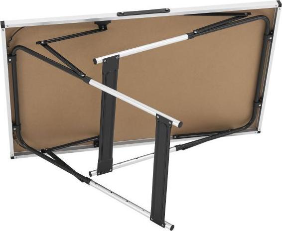 Actual product image Juskys Set of 3 folding table aluminium multifunctional table