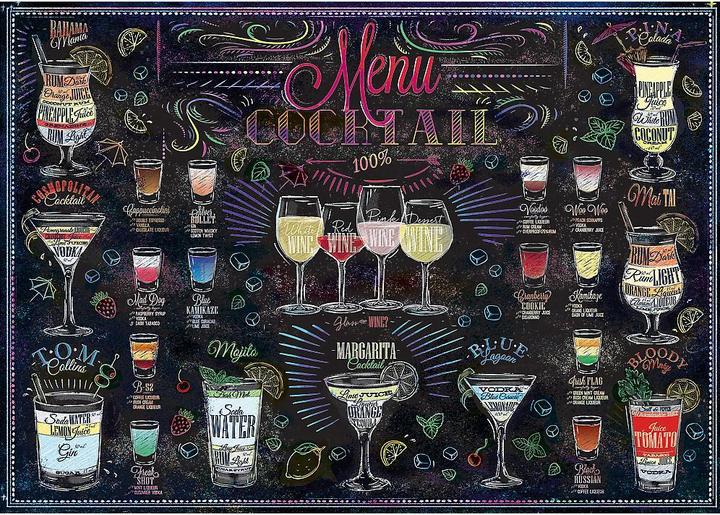 Actual product image Trefl Puzzle 500 pieces Drinks Menu (500 pieces)