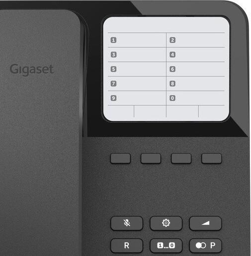 Produktbild Siemens Gigaset Schnurgebundenes Telefon DESK400 Schwarz