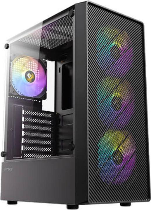 Produktbild Antec Boitier Moyen Tour Atx Ax26 Elite RGB Avec Panneau Vitré (Noir) (ATX)