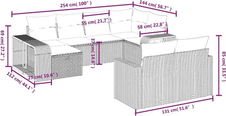 Produktbild vidaXL Allan