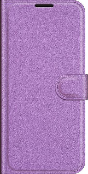 Actual product image Cover-Discount OPPO Reno6 Pro - leather case cover purple