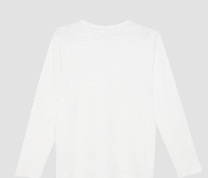 Produktbild S.Oliver T-Shirt Strukturiertes Langarmshirt mit Frontprint (146, 152)