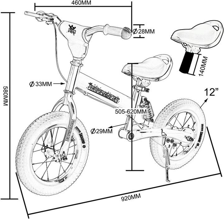 Image du produit Rennmeister Draisienne (12")