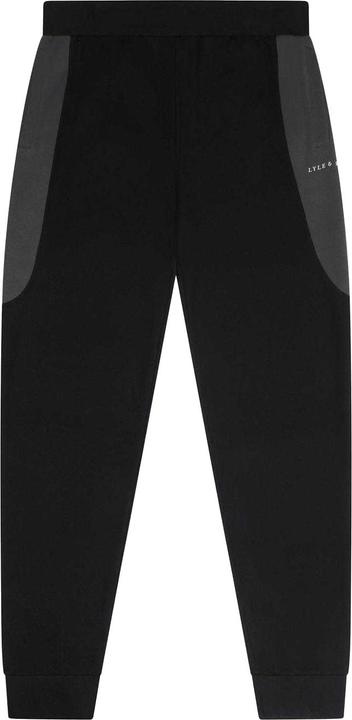 Actual product image Lyle and Scott Mens Colour Block Jogging Bottoms (XS)