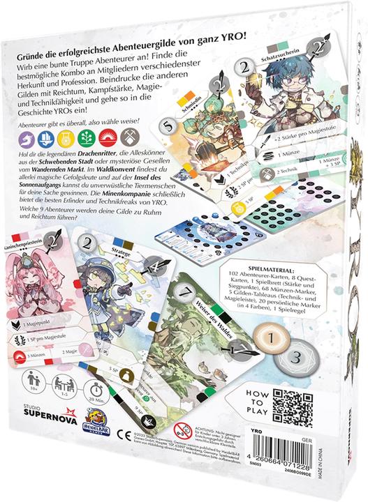 Produktbild Yro (Deutsch, Multilingual, 1 - 5 Spieler)