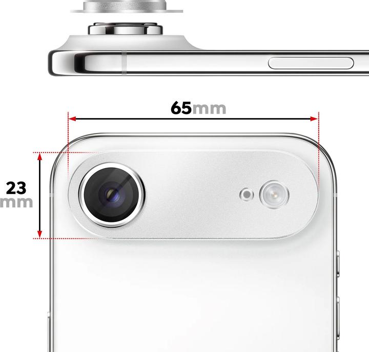 Produktbild Avizar Alu Kameraschutz Monoblock iPhone Air (1 Stk., Apple iPhone Air)