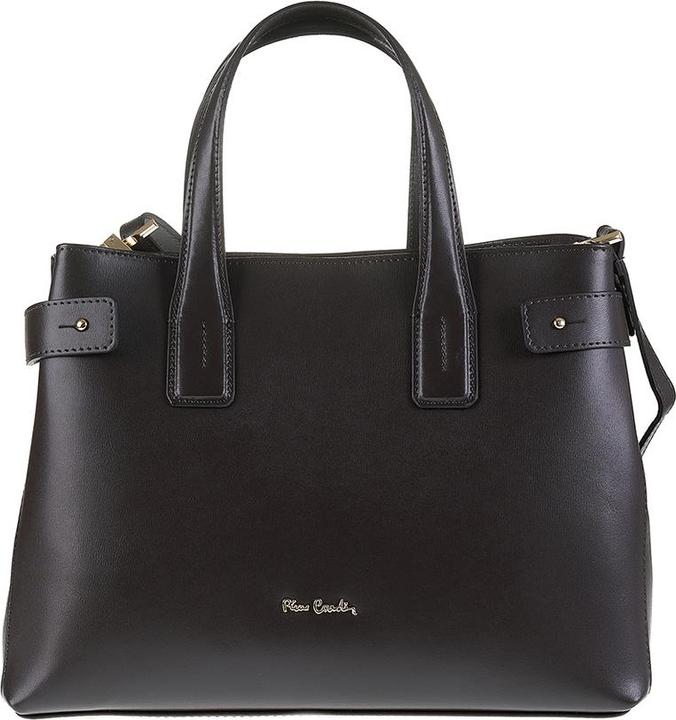 Produktbild Pierre Cardin Damen Handtasche Made In Italy - Modell Emberly Nova - 100% Leder - 35.0 X 25.5 X 14.0 Cm