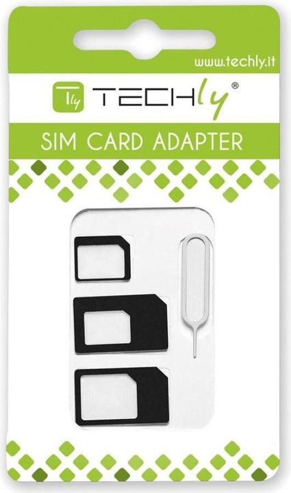 Productafbeelding Techly 301535 SIM kaart adapter, S