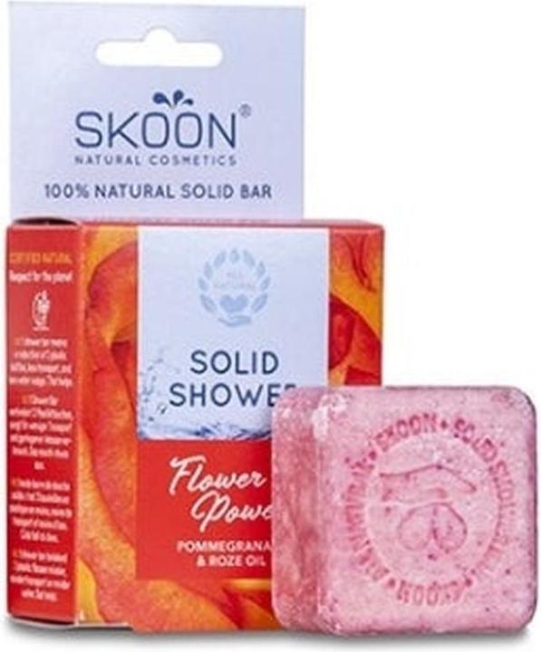 Produktbild Skoon Solid Shower Gel Flower Power - A Refreshing Shower Experience