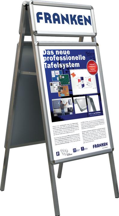 Produktbild Franken Plakatständer Aussenbereich
