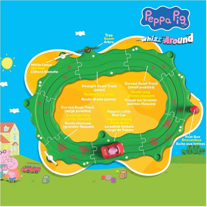 Actual product image Spectron Peppa Pig Whizz Around – Peppas kleines rotes Auto-Set