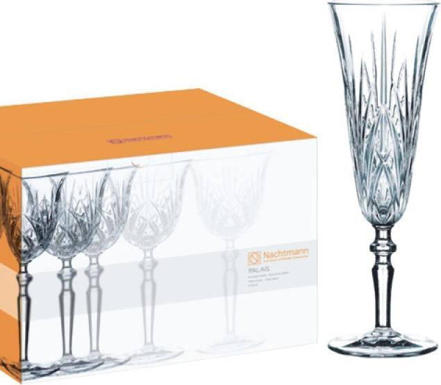 Produktbild Nachtmann Sektkelch Palais 14cl H20,5cm Ø6,6cm (14 cl, 6 Gläser, Sektgläser)