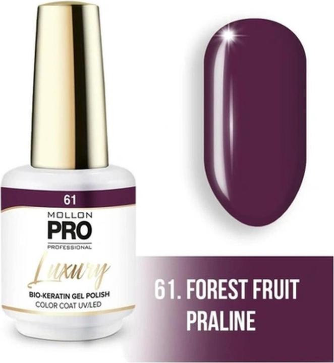 Actual product image Mollon Pro Mol Luxury 61 - Semi-Permanent Nail Polish (Colour paint)