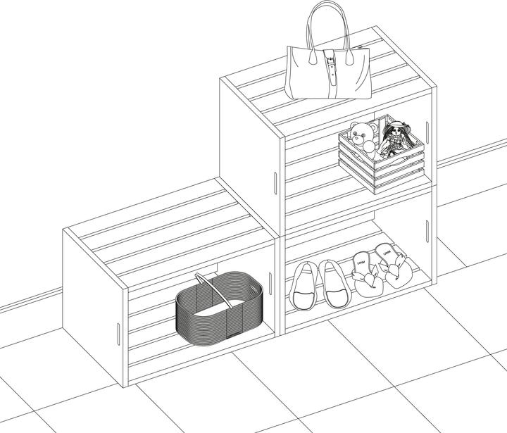 Produktbild Habau Obst- und Gemüsekiste